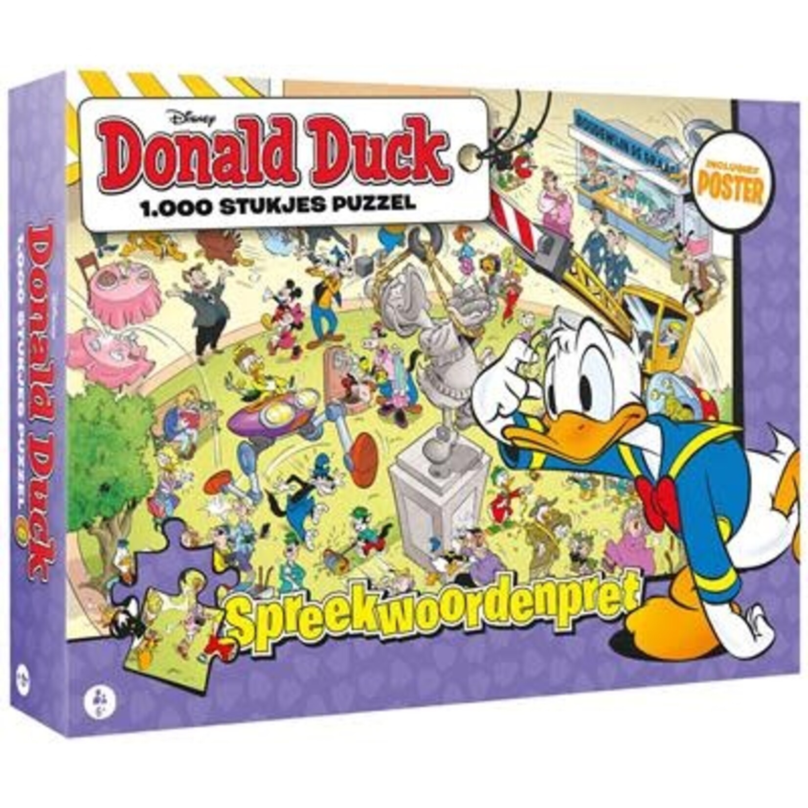 Disney Disney puzzel Donald Duck - Spreekwoordenpret (1000 stukjes)