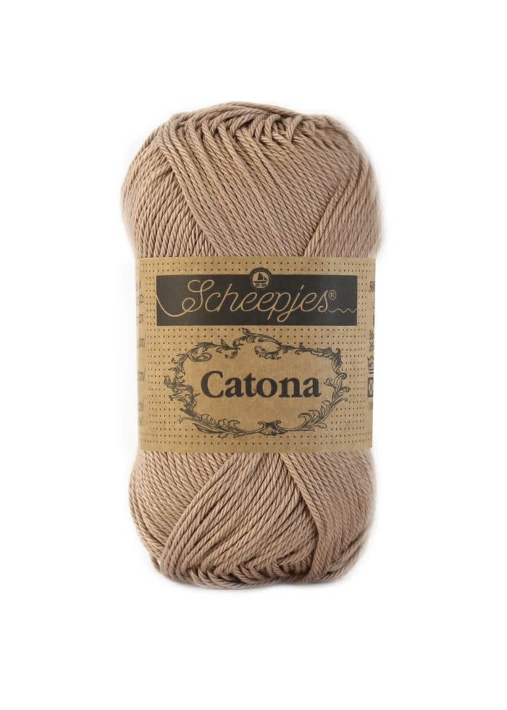 Scheepjes Scheepjes - Catona 50 gram Caramel (Bruin - 506 )