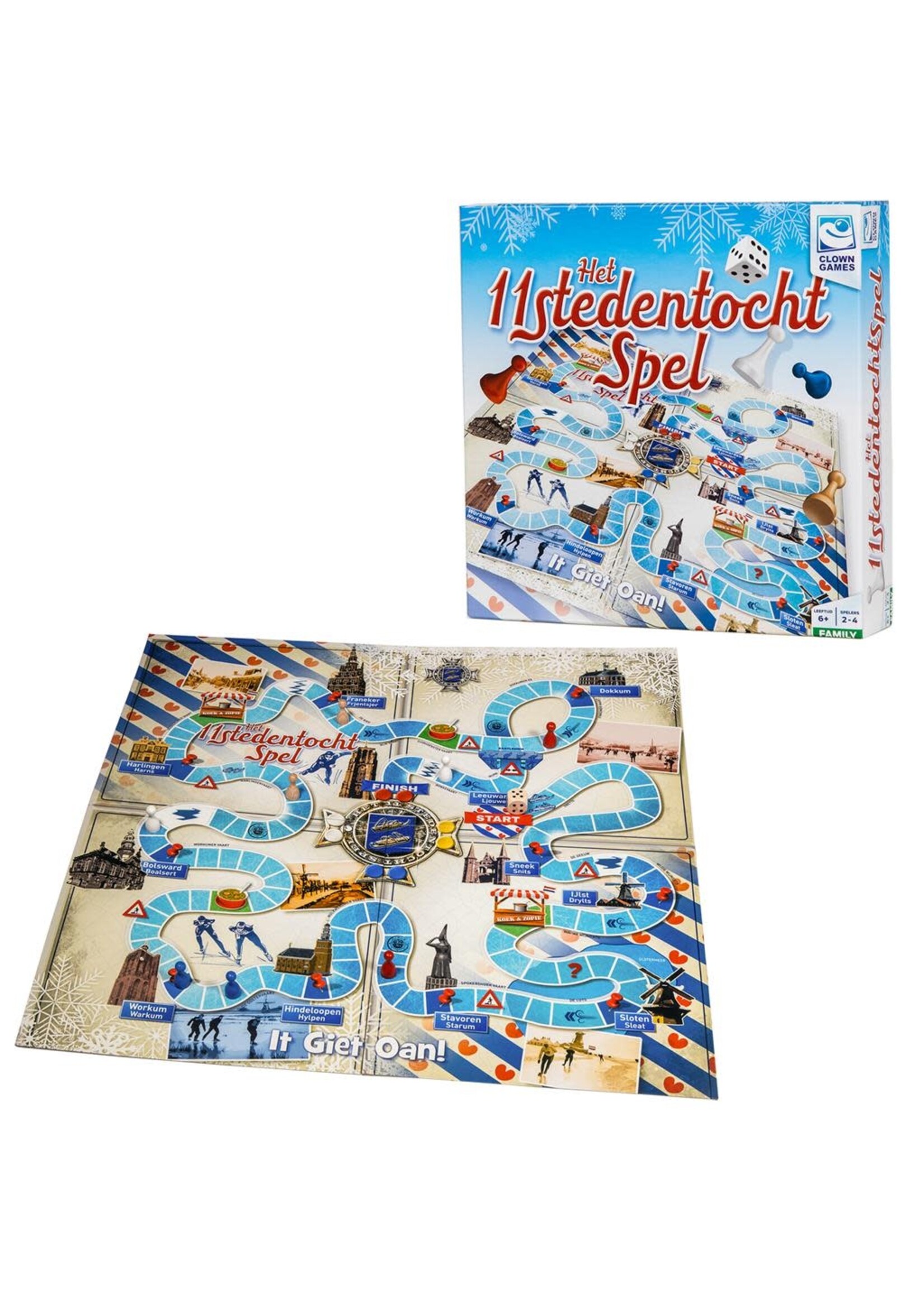 Clown Games Clown Games - Het Elfstedentochtspel