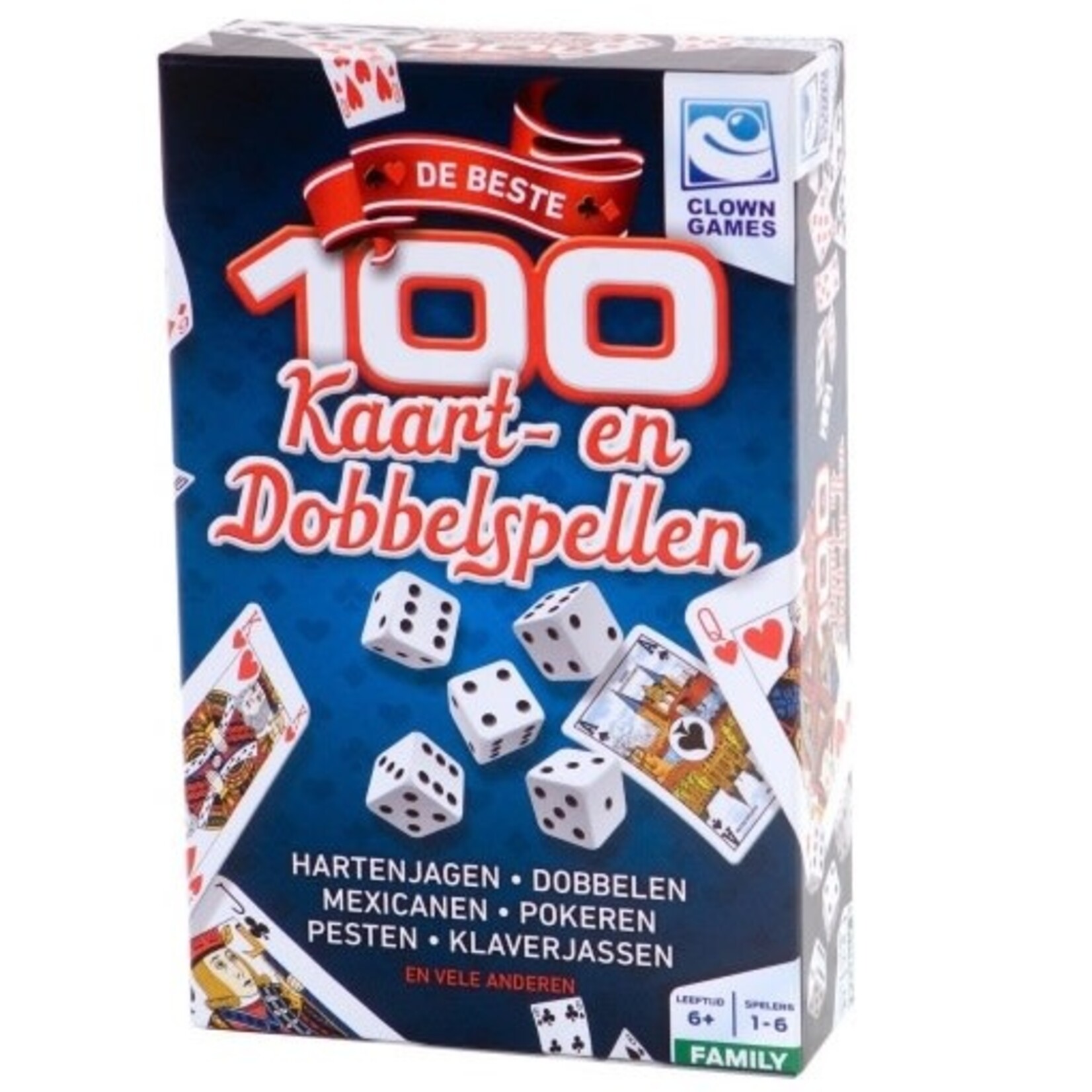 Clown Games Clown Games - 100 Kaart- en dobbelspellen