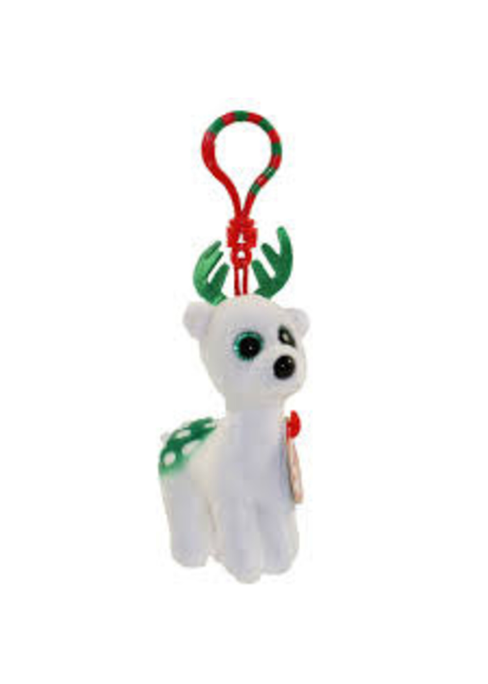 Ty Ty Sleutelhanger Rendier Peppermint (kerst)