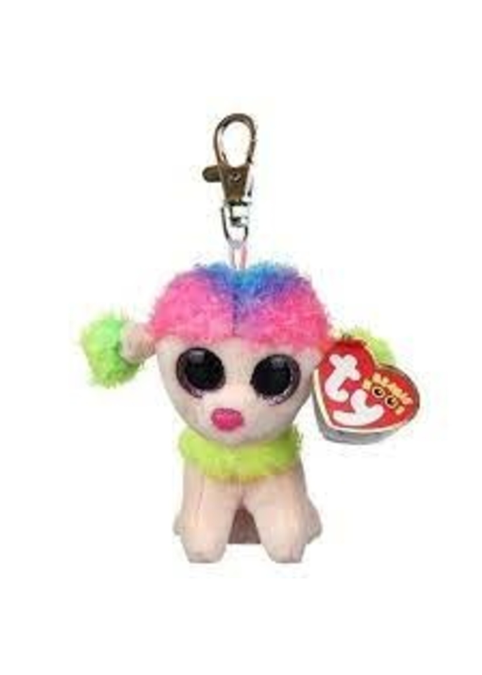 Ty Ty Sleutelhanger Poedel Rainbow