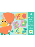 Djeco Djeco 8193 Duo Puzzel Grappige Eieren