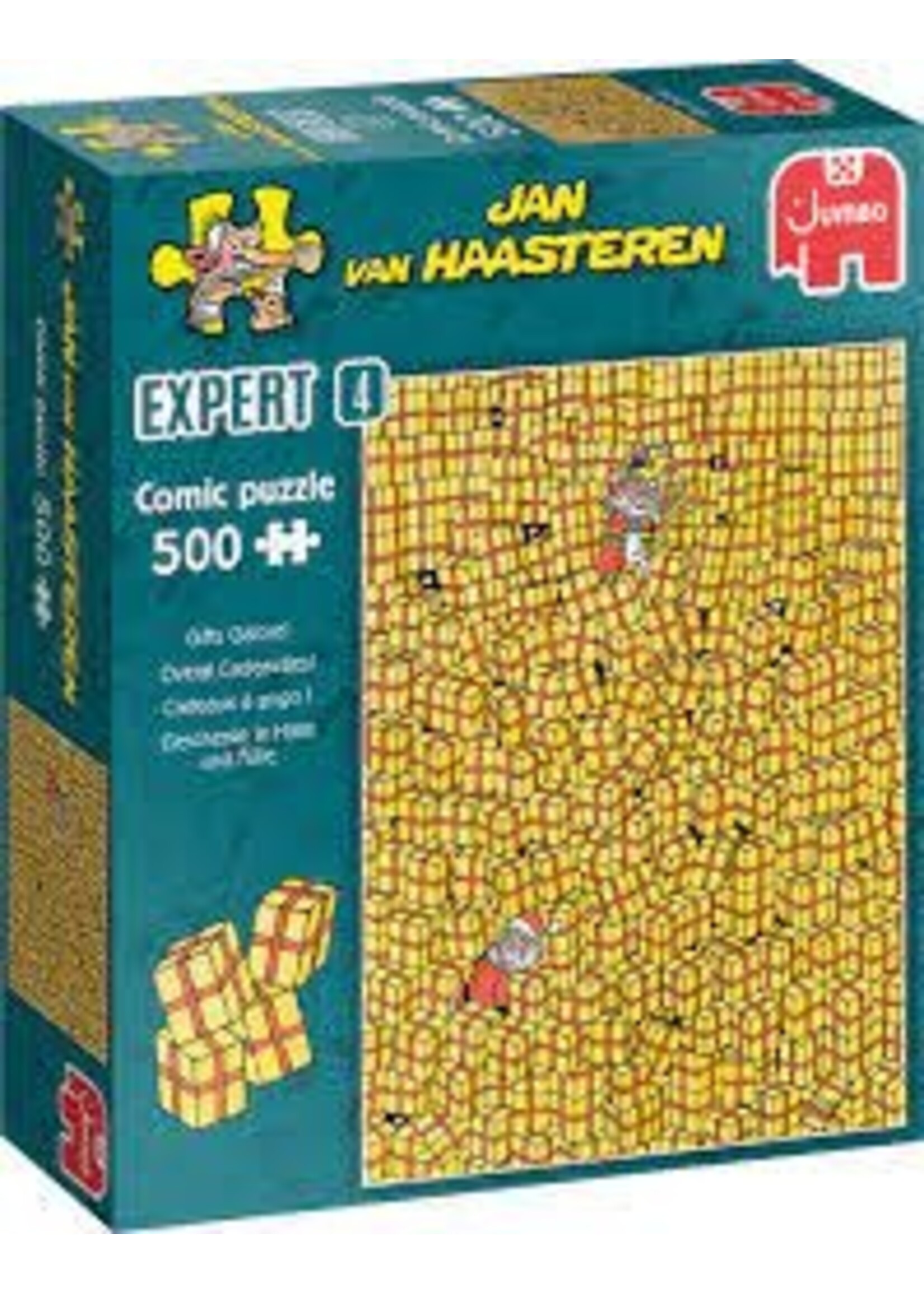 Jumbo Jan van Haasteren puzzel - Overal Cadeautjes! ( 500 stukjes)