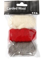 Creotime Gekaarde wol - Rustiek (3 x 10 gram)