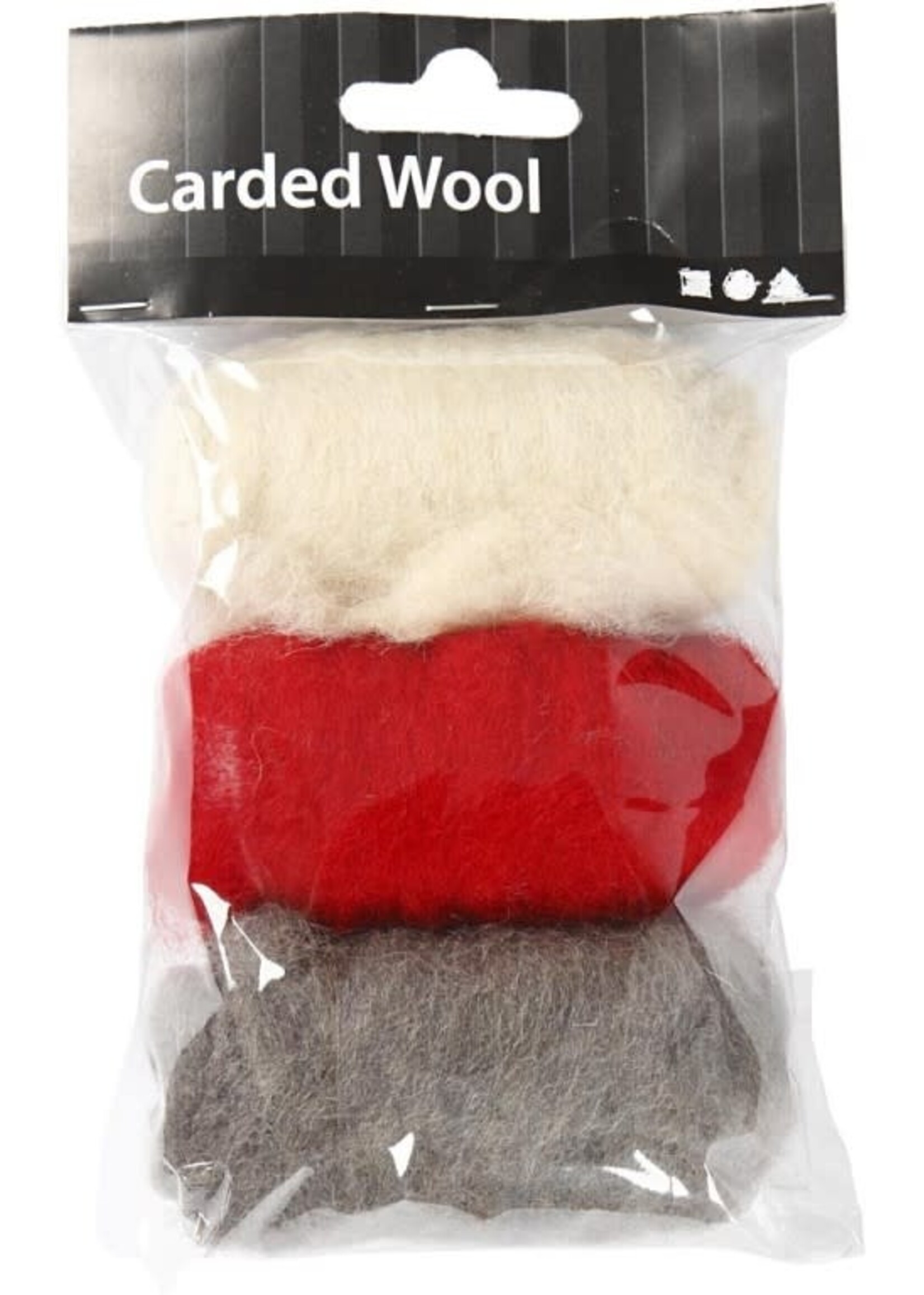 Creotime Gekaarde wol - Rustiek (3 x 10 gram)