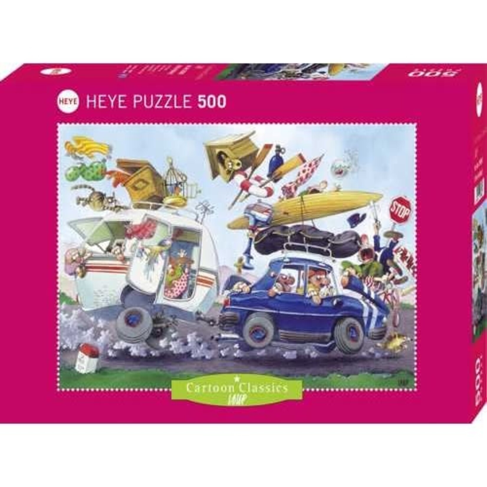 Heye Heye puzzel Off On Holiday! Loup (500 stukjes)