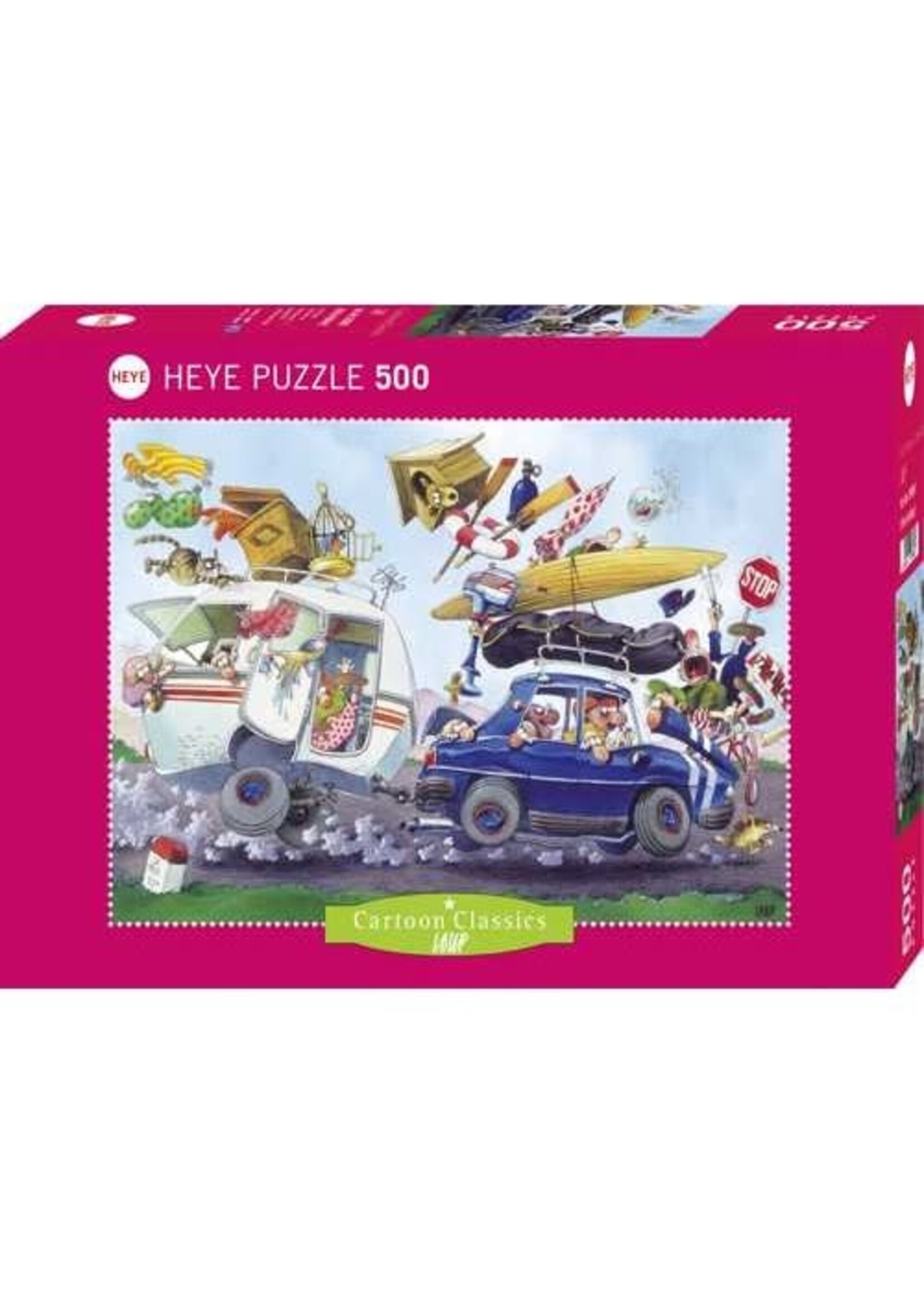 Heye Heye puzzel Off On Holiday! Loup (500 stukjes)