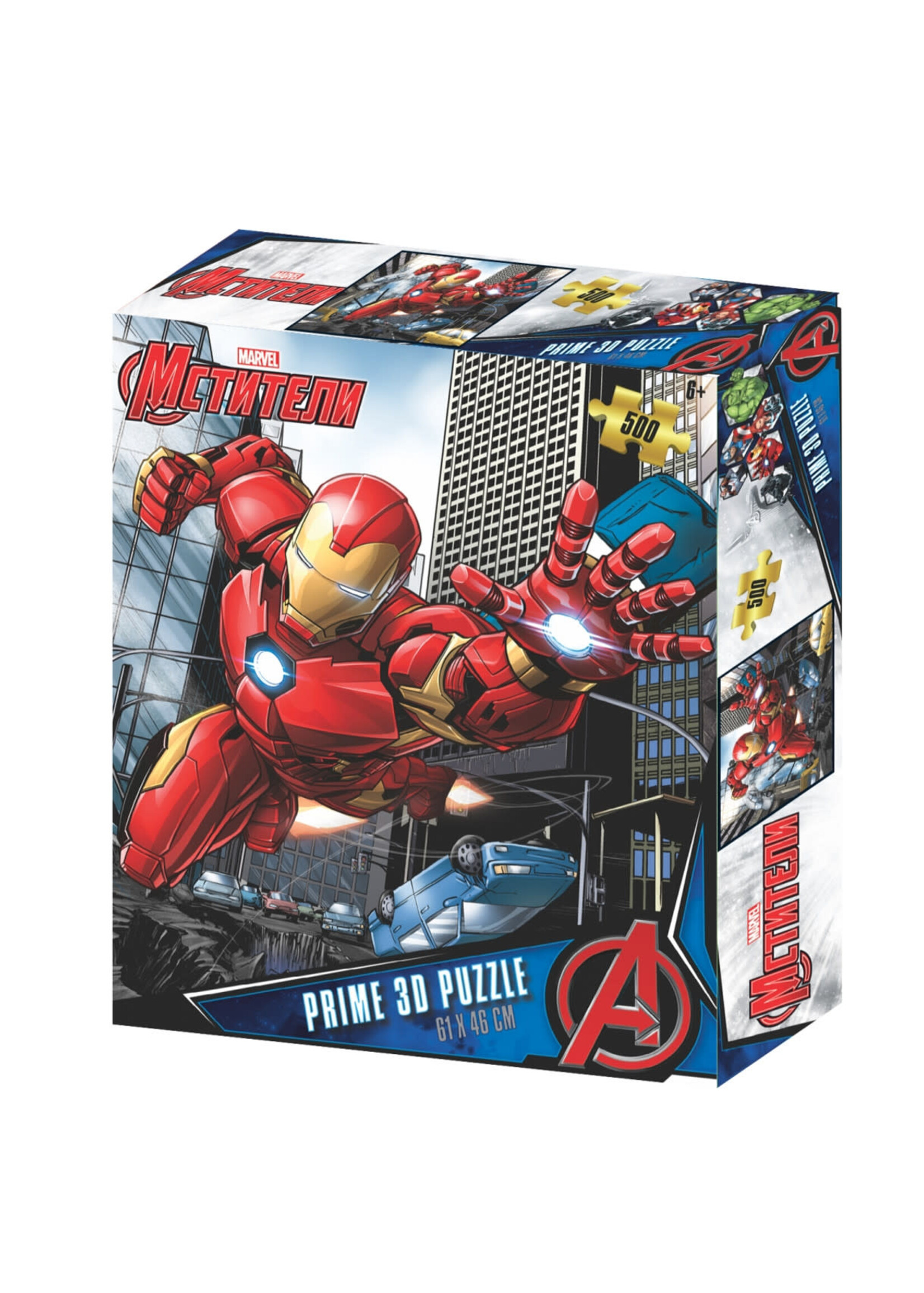 Kidcraft Kidcraft puzzel Marvel Avengers - Iron Man Prime 3D  (500 stukjes)