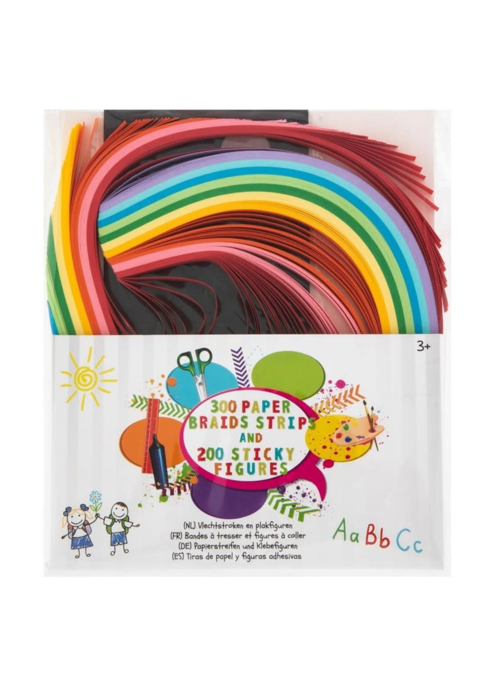 Craft Sensations Vlechtstroken en vormen (500 delig)