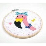 Vervaco Vervaco - Kits 4 Kids - Flamingo (knutselset met vilt)