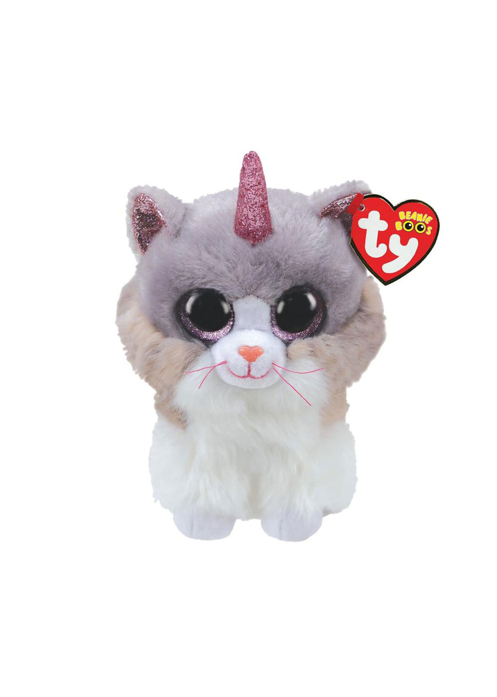 Ty Ty Gehoornde Kat Asher (15 cm)