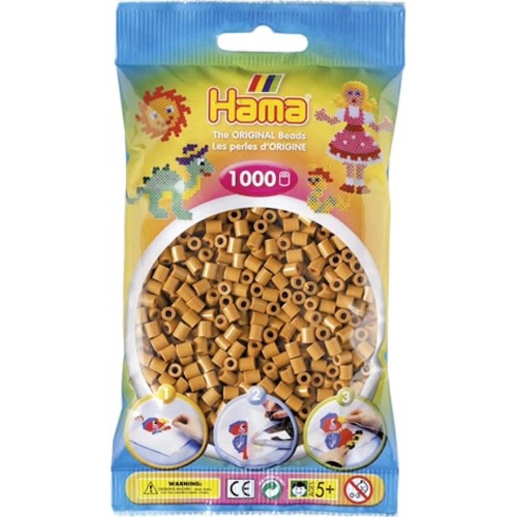 Hama Hama Strijkkralen Bruin (1000 kralen)