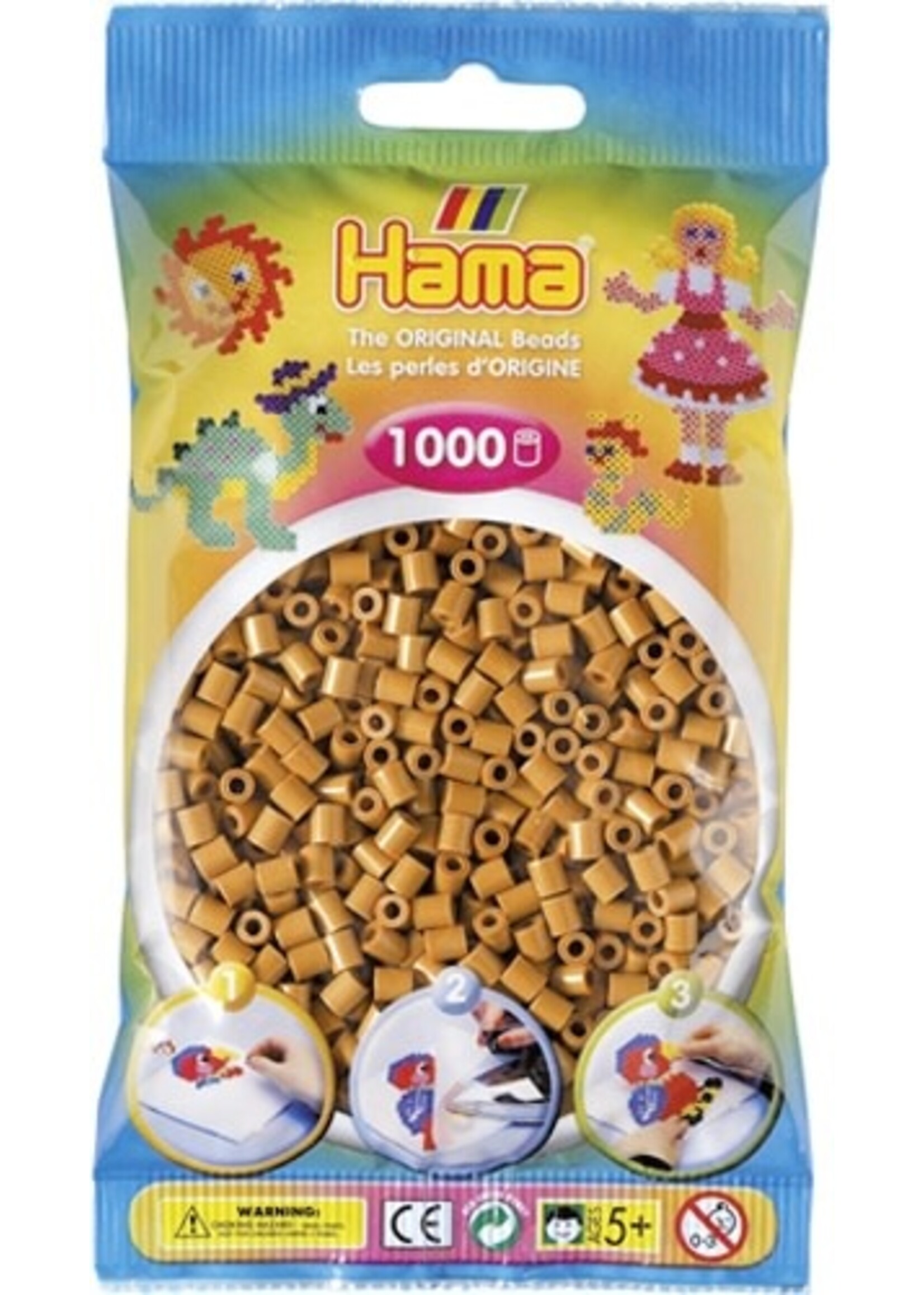 Hama Hama Strijkkralen Bruin (1000 kralen)