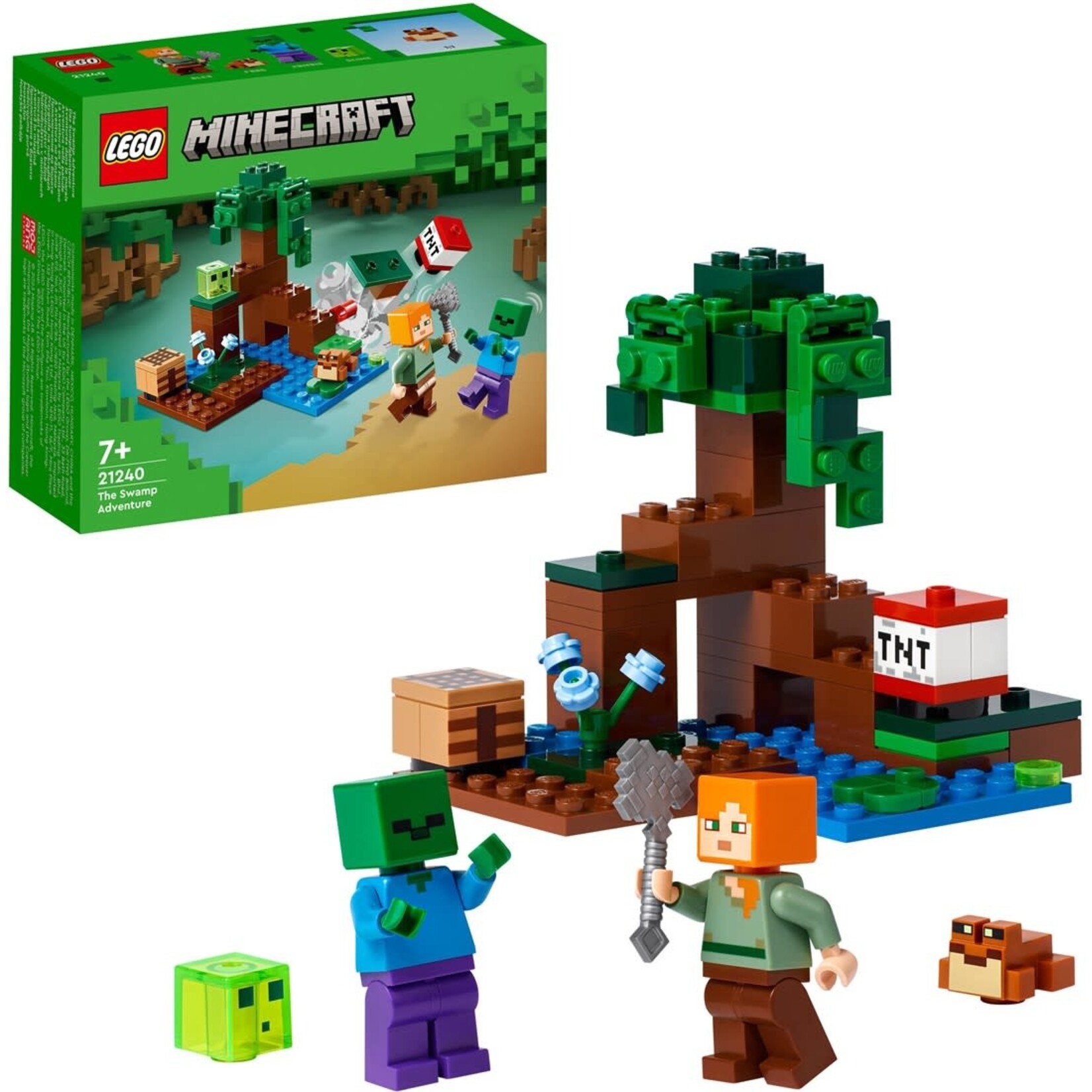 Lego LEGO Minecraft 21240 Het Moerasavontuur