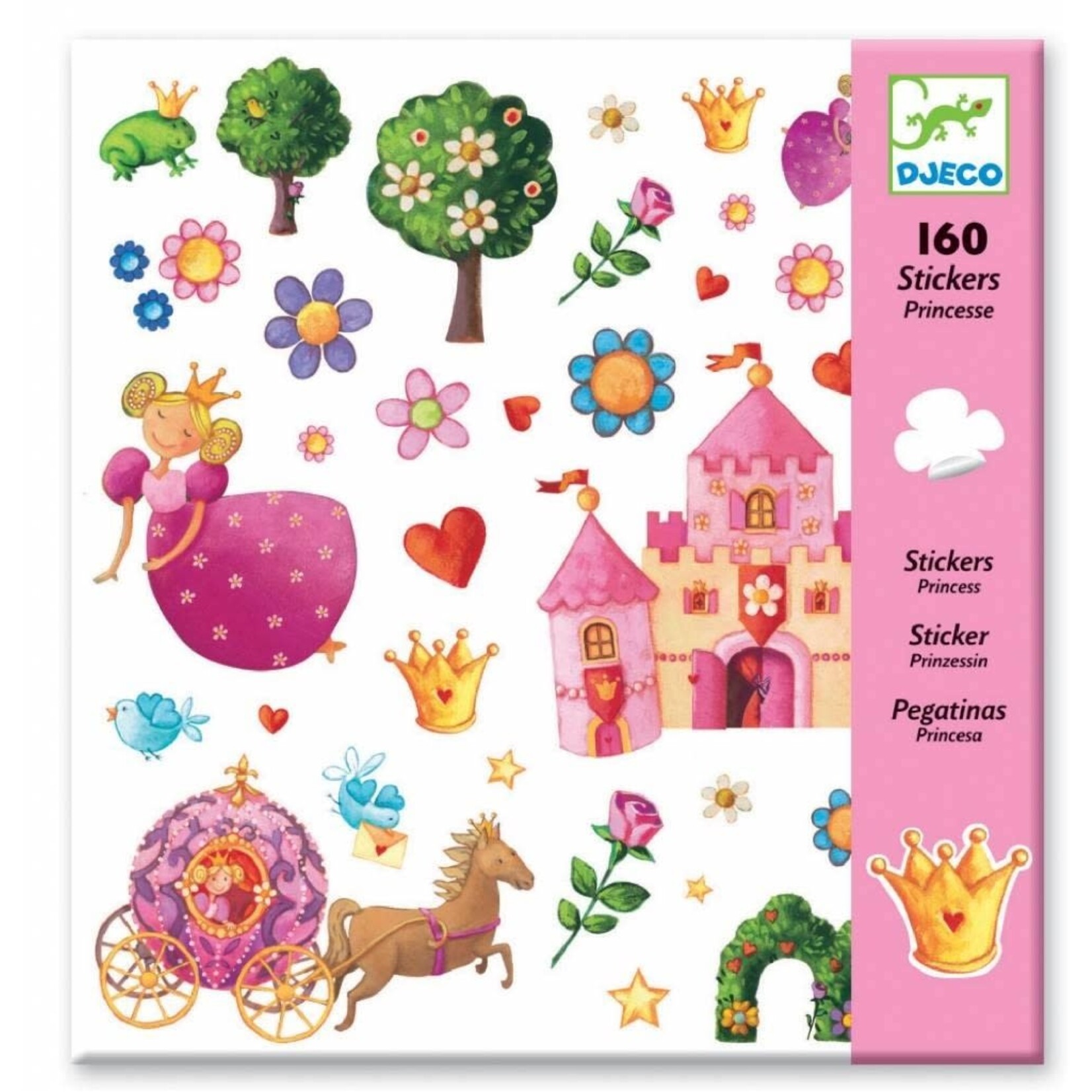 Djeco Djeco 8830 Stickers - Prinses Marguerite