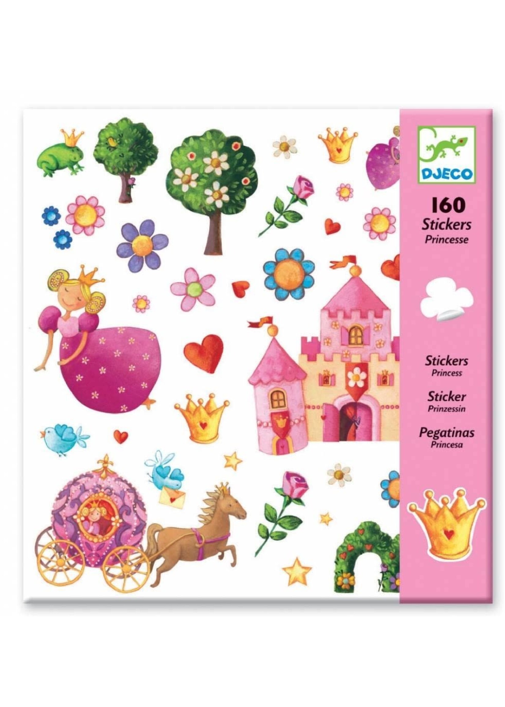 Djeco Djeco 8830 Stickers - Prinses Marguerite