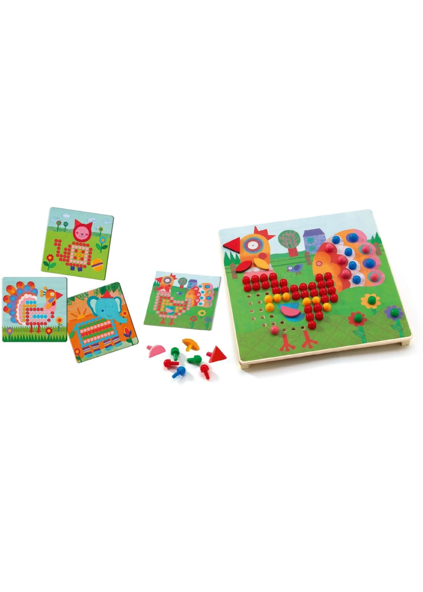 Djeco Djeco 8137 Educatieve spellen - Mozaiekspel