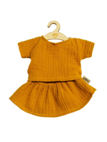 Hollie Hollie Setje met rok ochre 34 cm