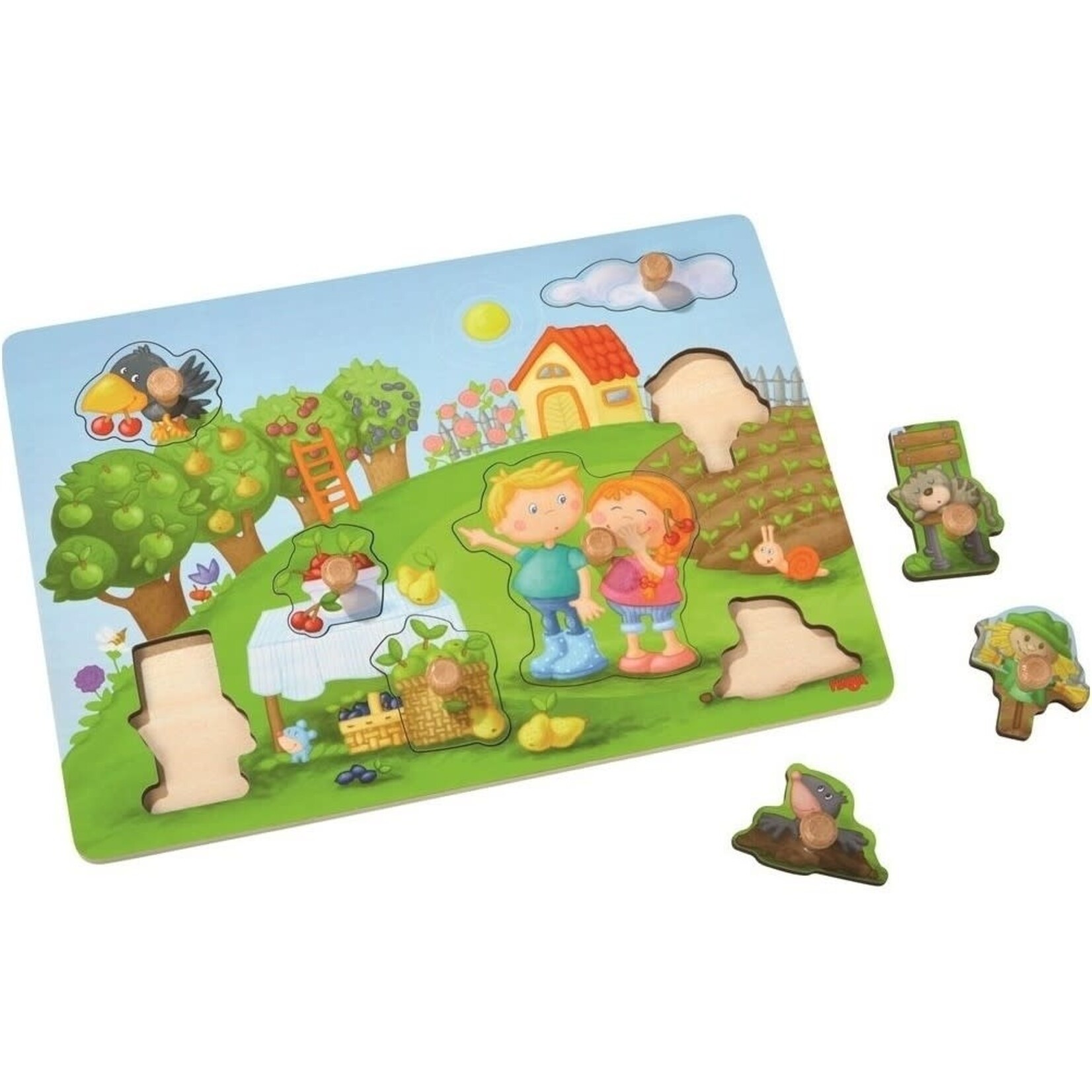 Haba Haba 304430 Inlegpuzzel Boomgaard