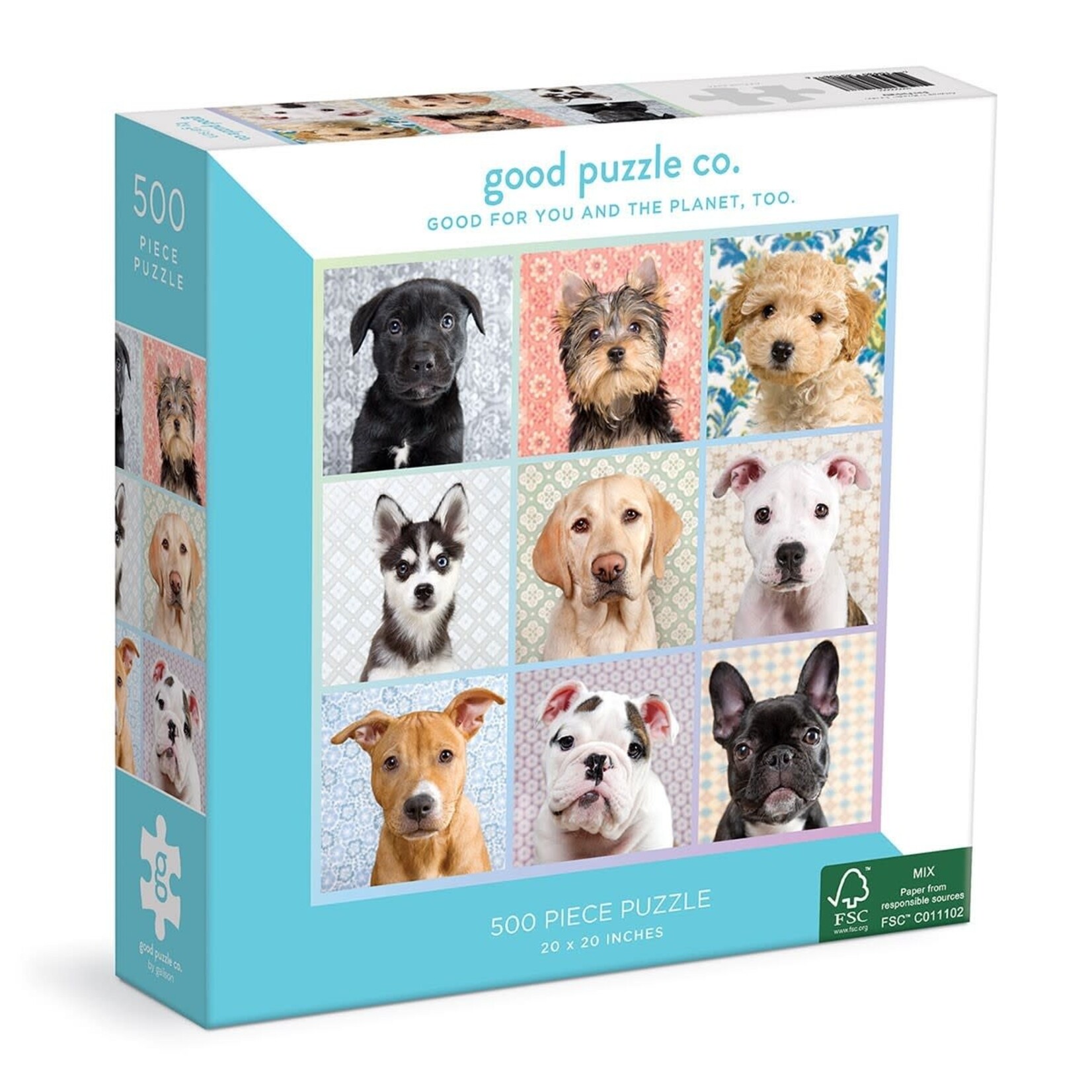 Good puzzle Good Puzzle Dog Portraits (500 stukjes)