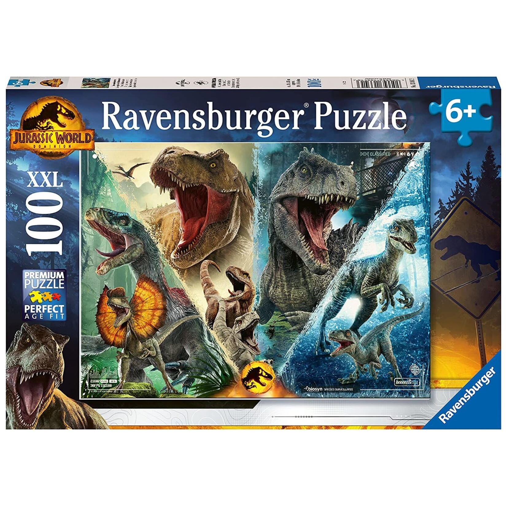 Ravensburger Ravensburger Puzzel Jurassic World Dominion (100 XXL stukjes)