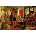 Art Revisited Art puzzel Marius van Dokkum - Mannenhuishouding (1000 stukjes)