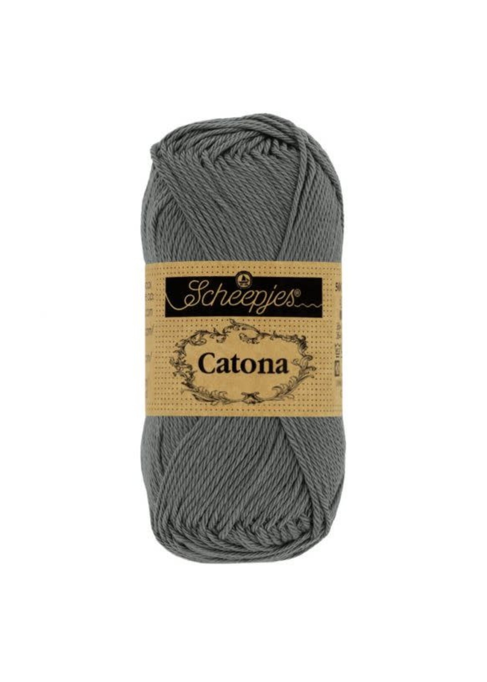 Scheepjes Scheepjes - Catona 50 gram Anthracite (Grijs 501)