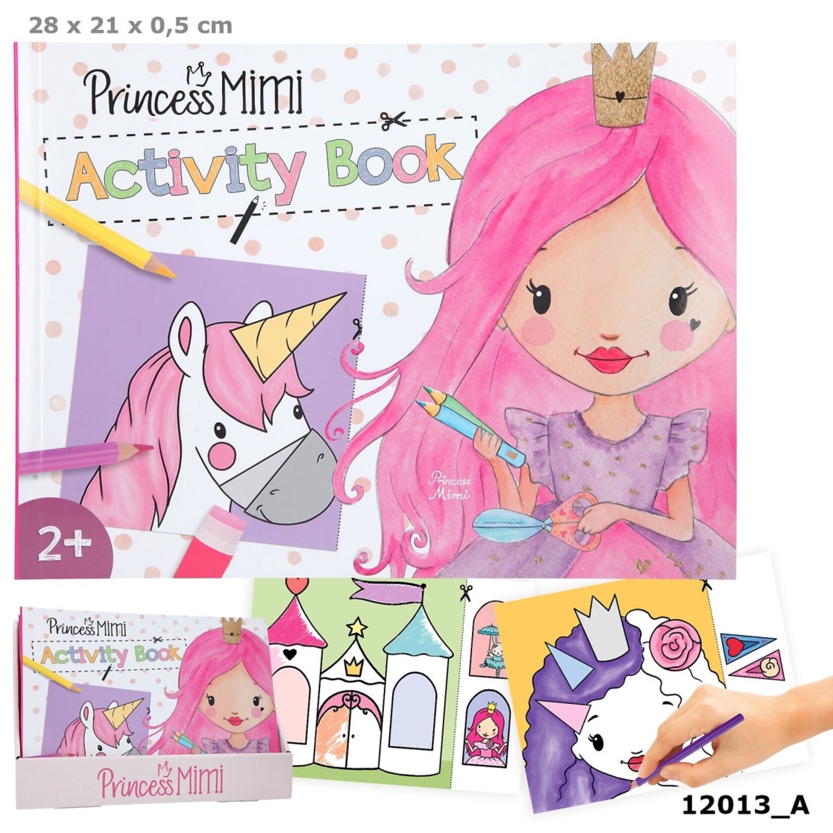 TopModel Princess Mimi kleur- en knutselboek voor de kleintjes