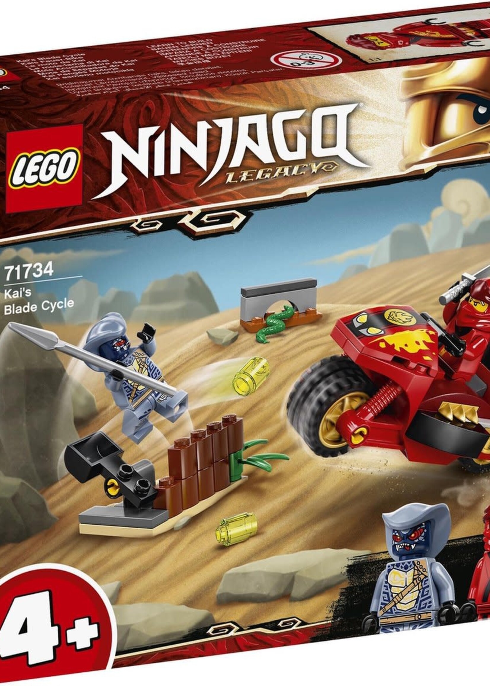 Lego Lego 71734 Ninjago - Kai's Zwaarmotor