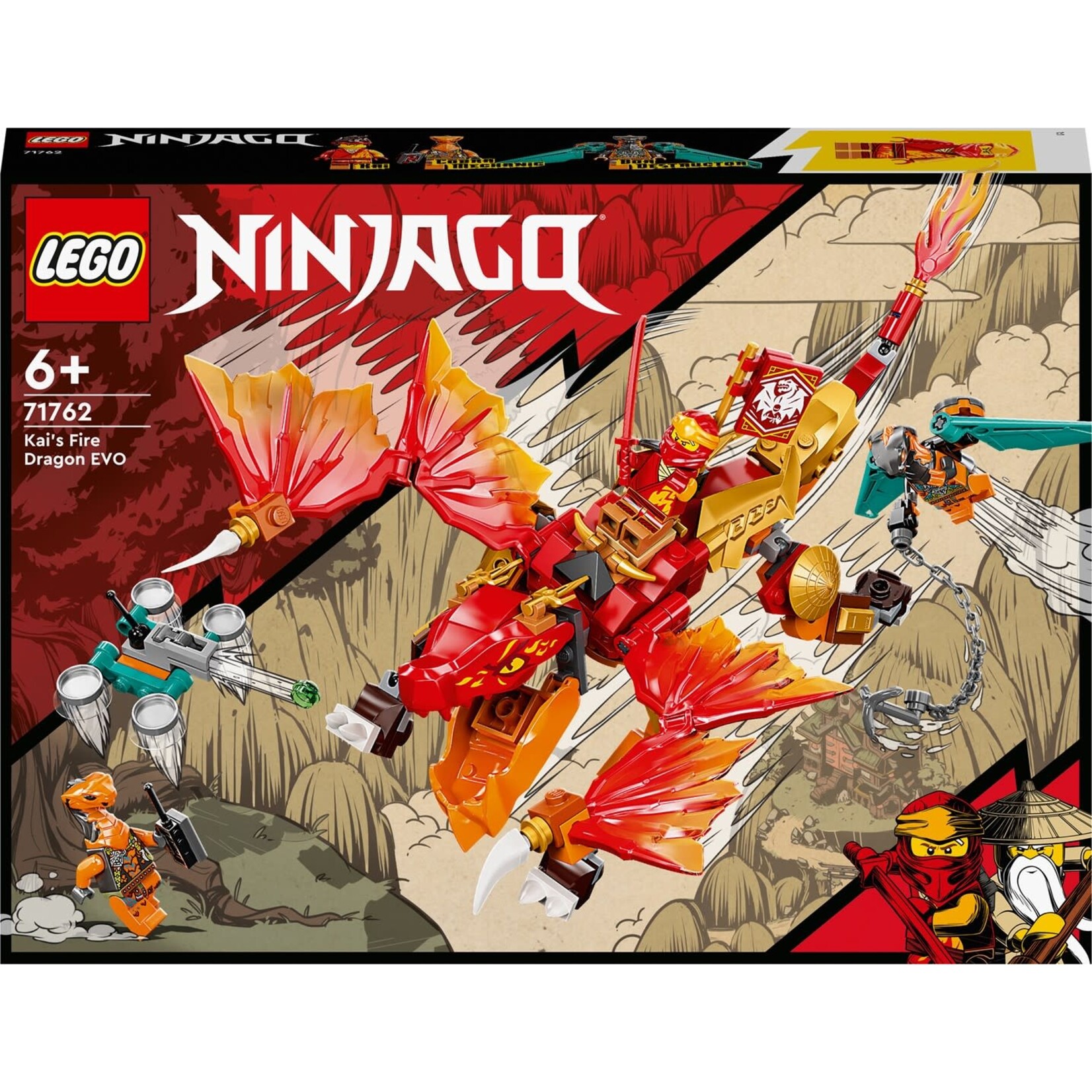 Lego Lego 71762 Ninjago - Kai's fire dragon