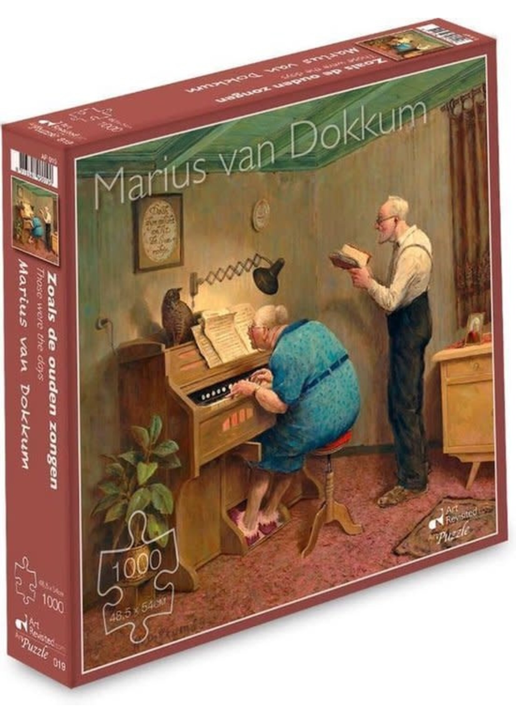 Marius van dokkum Art puzzel Marius van Dokkum - Zoals de ouden zongen (1000 stukjes)