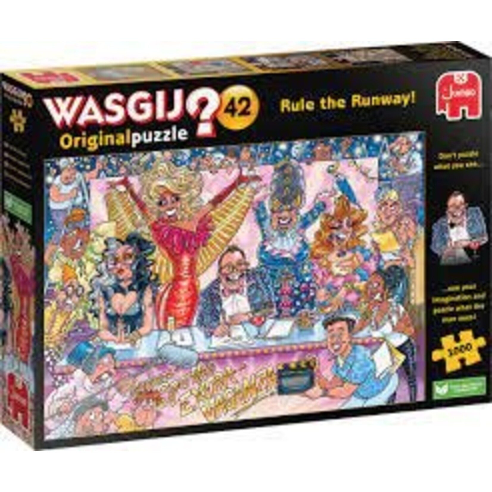 Jumbo Wasgij puzzel Original 42 - Glitter en schitter (1000 stukjes)