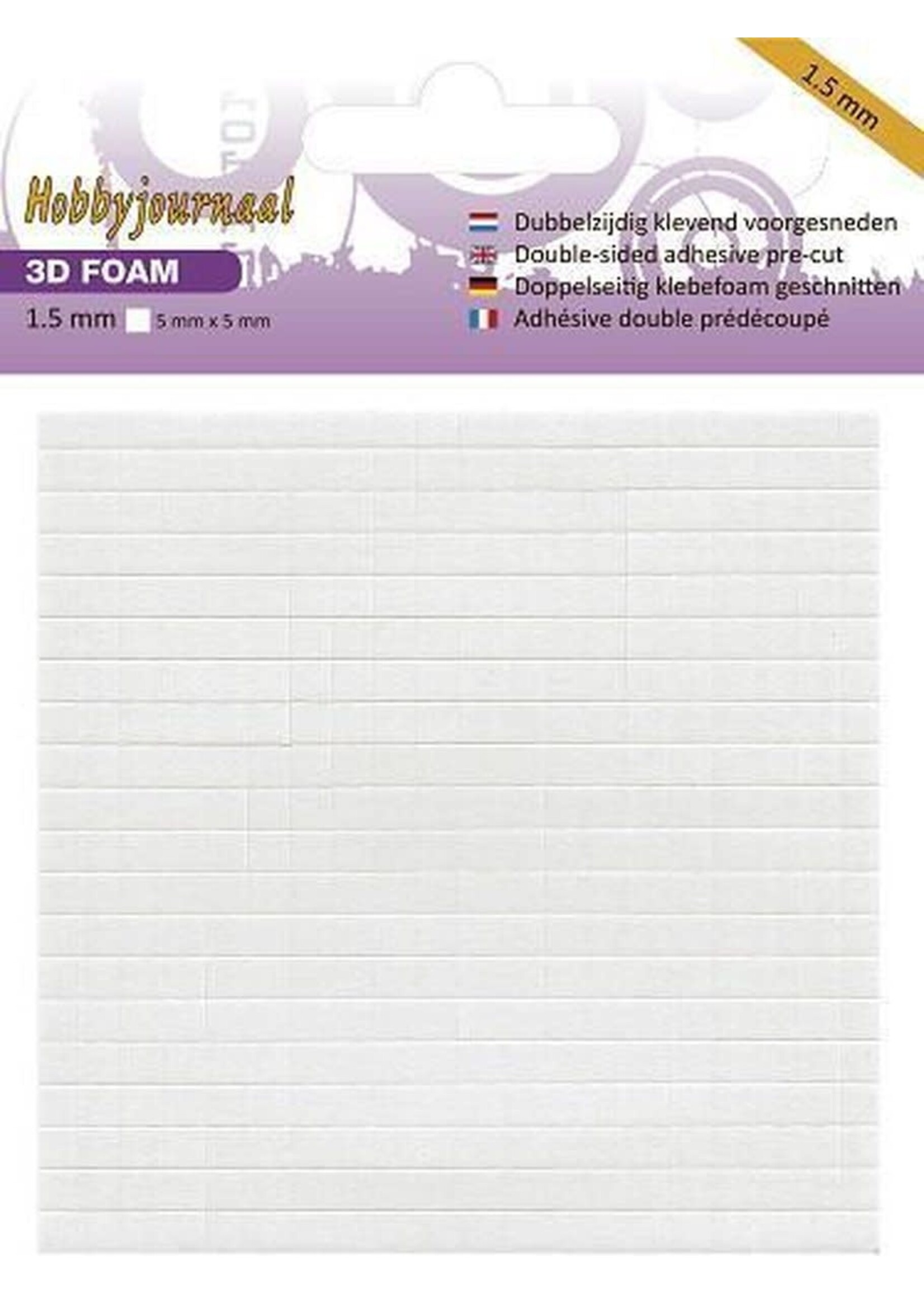 find it Hobbyjournaal - Foam Blokje - 1.5 Mm