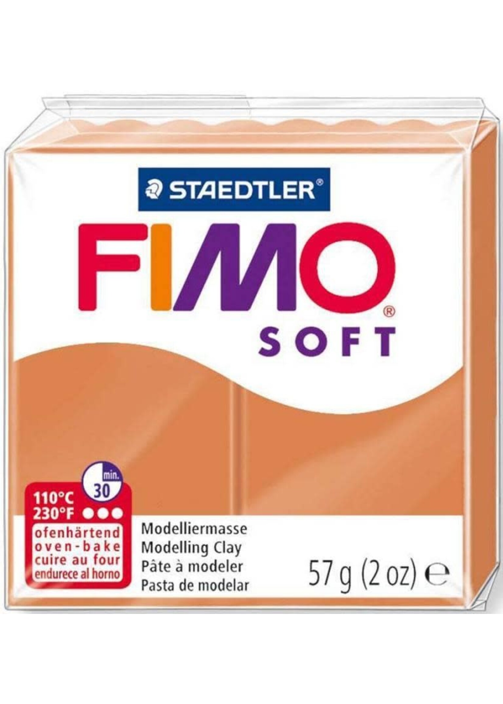 Fimo Fimo - Soft boetseerklei 56 gram Cognac