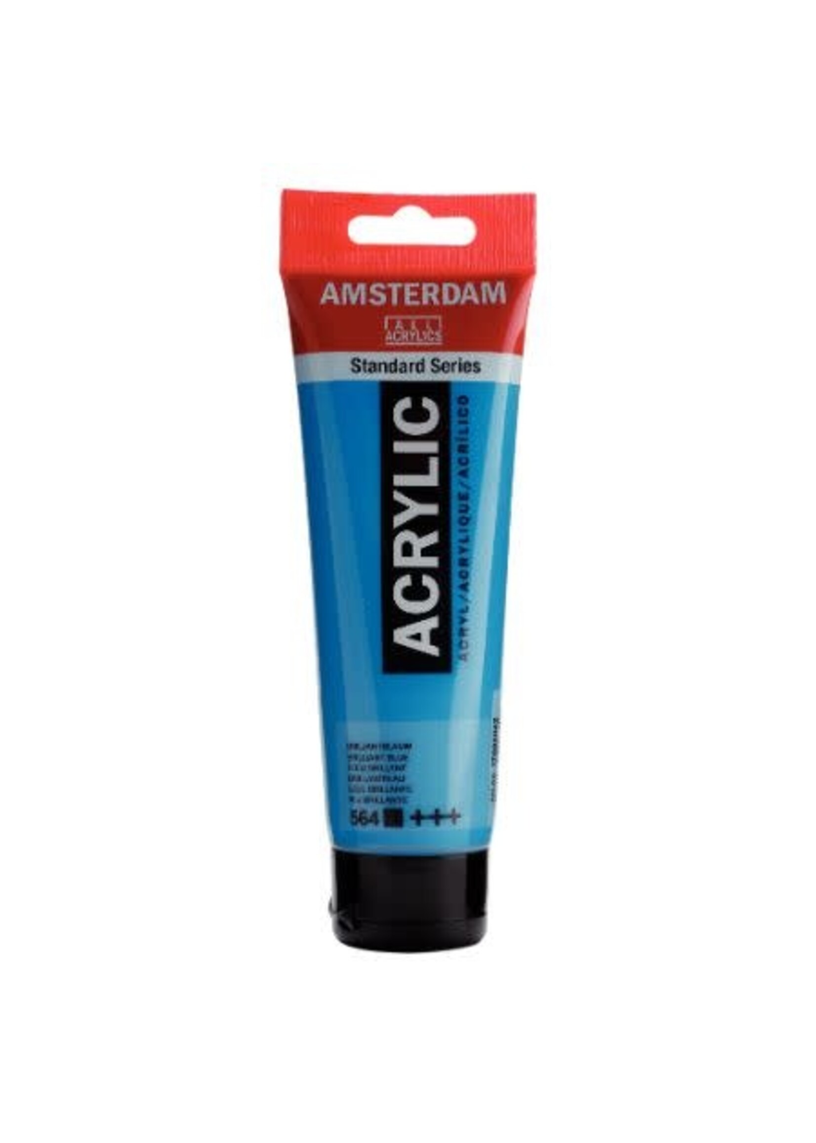 Talens Amsterdam Standard Series acrylverf tube 120 ml Briljantblauw 564