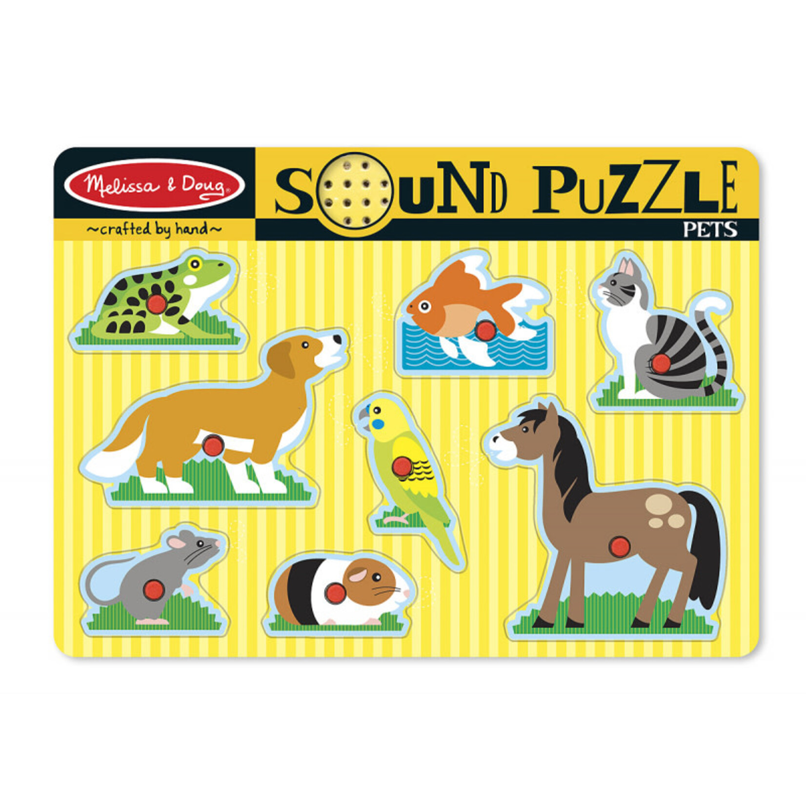 Melissa & Doug Melissa & Doug Geluidpuzzel huisdieren