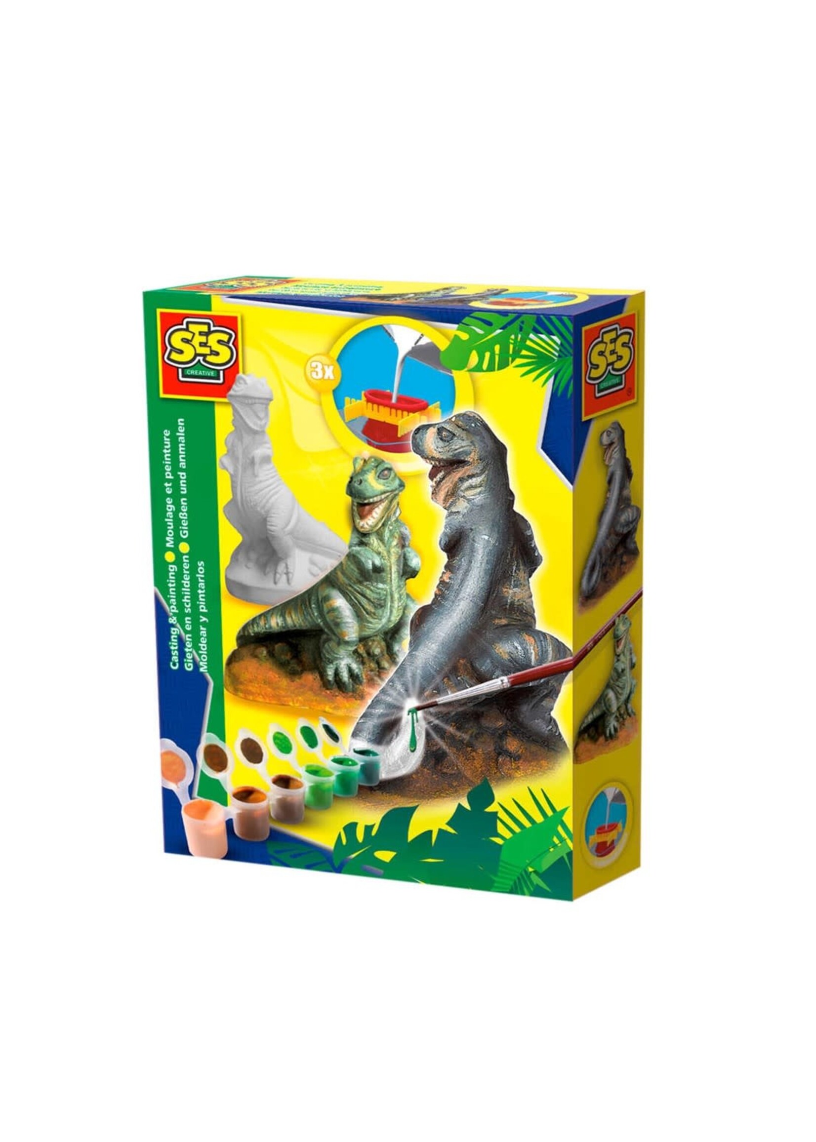 SES SES Gieten en schilderen T-Rex