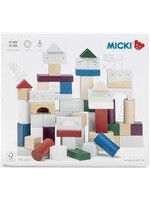 Micki Micki - Houten Bouwblokken (60 stuks)