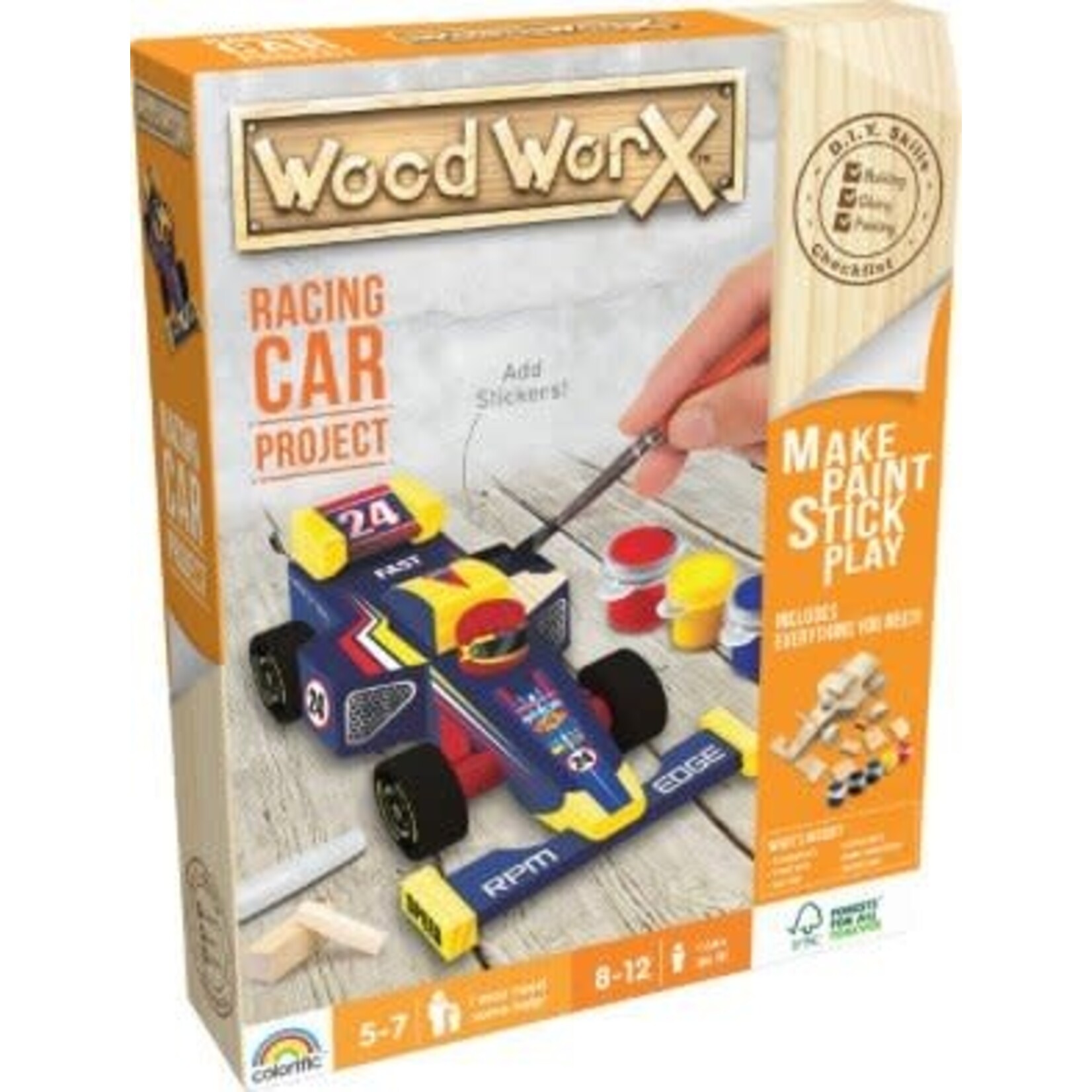 Wood Worx Wood WorX - Core Boys - Racing Car