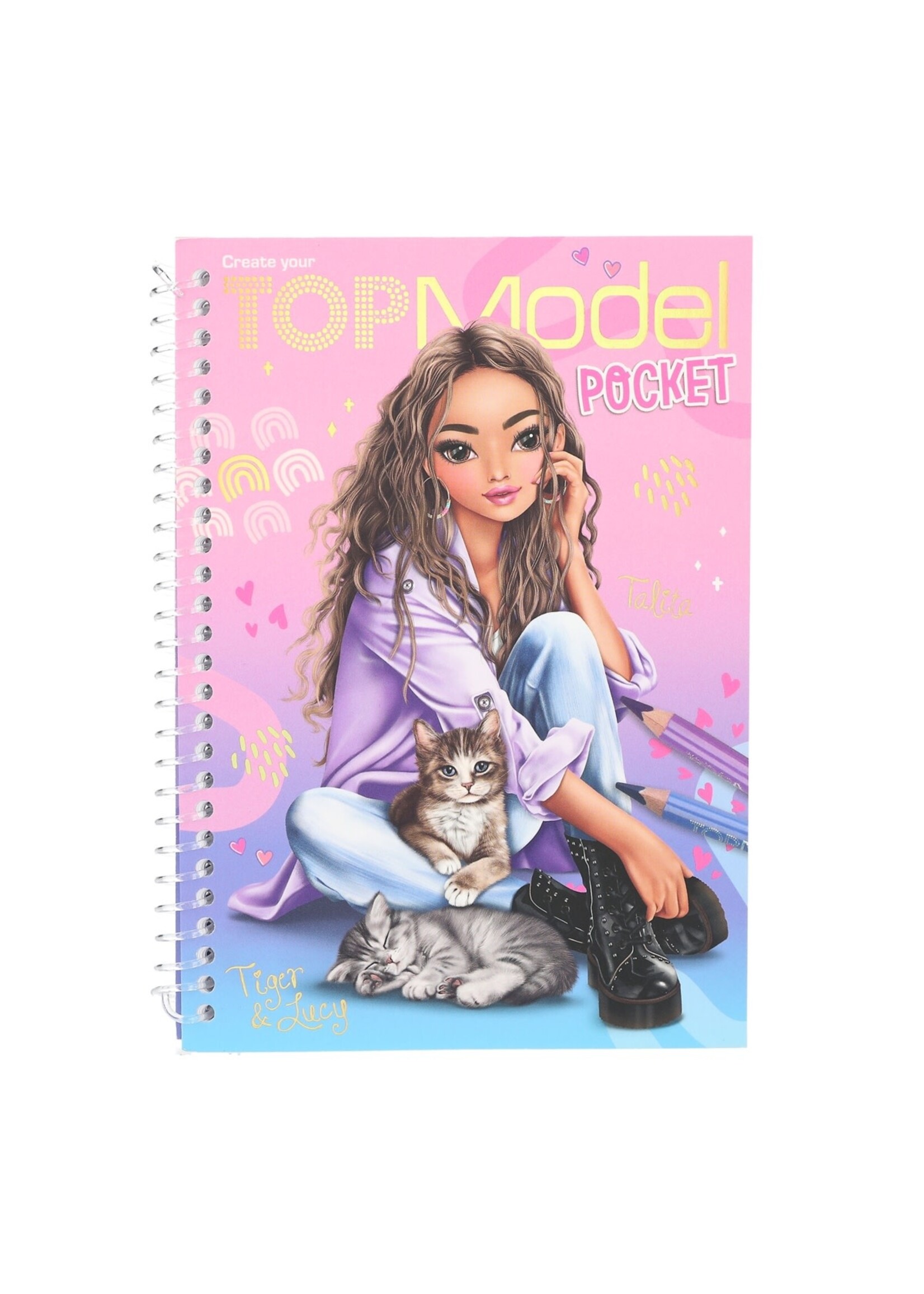 TopModel TOPModel pocket kleurboek