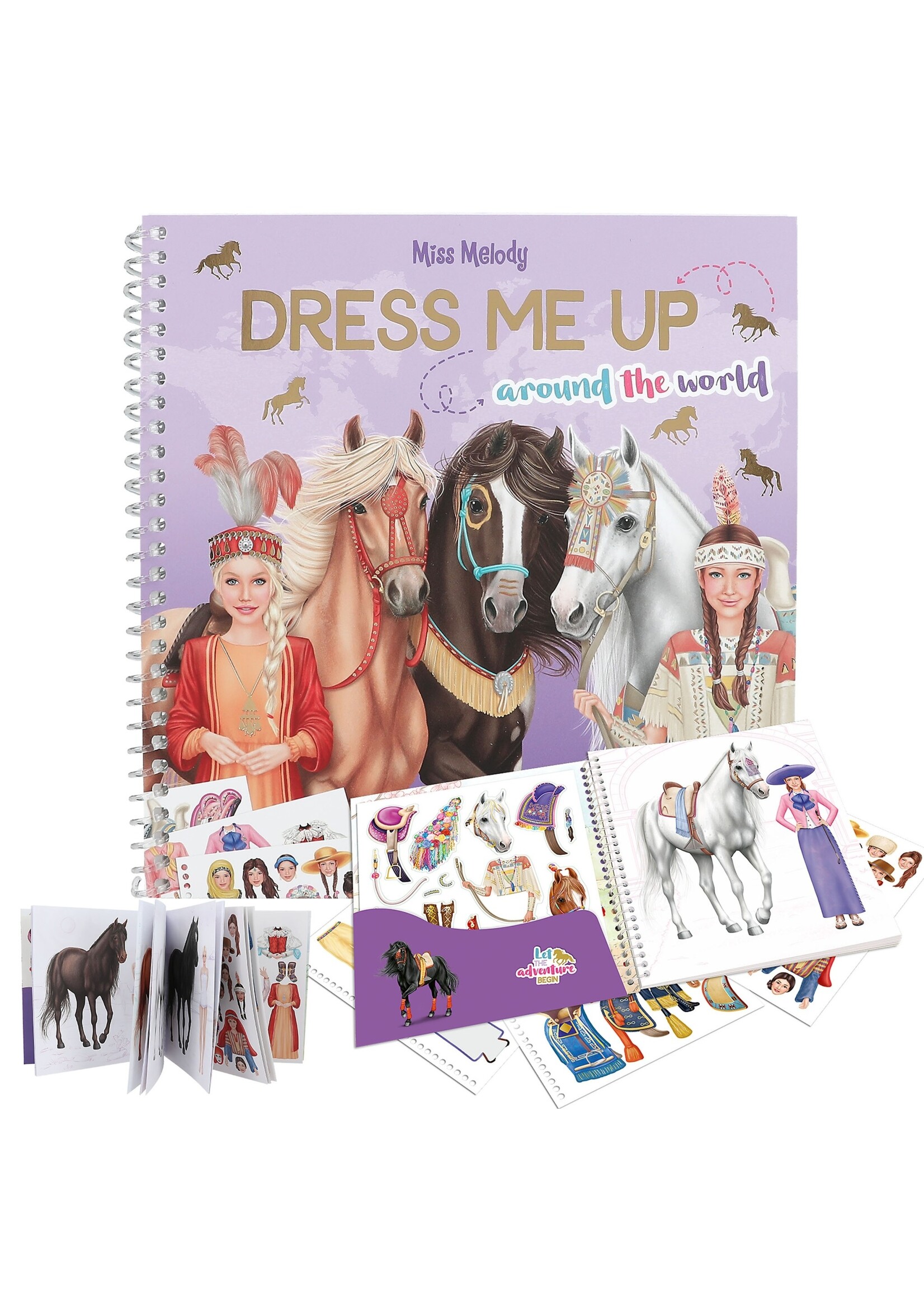 TopModel Miss Melody Dress Me Up Around The World