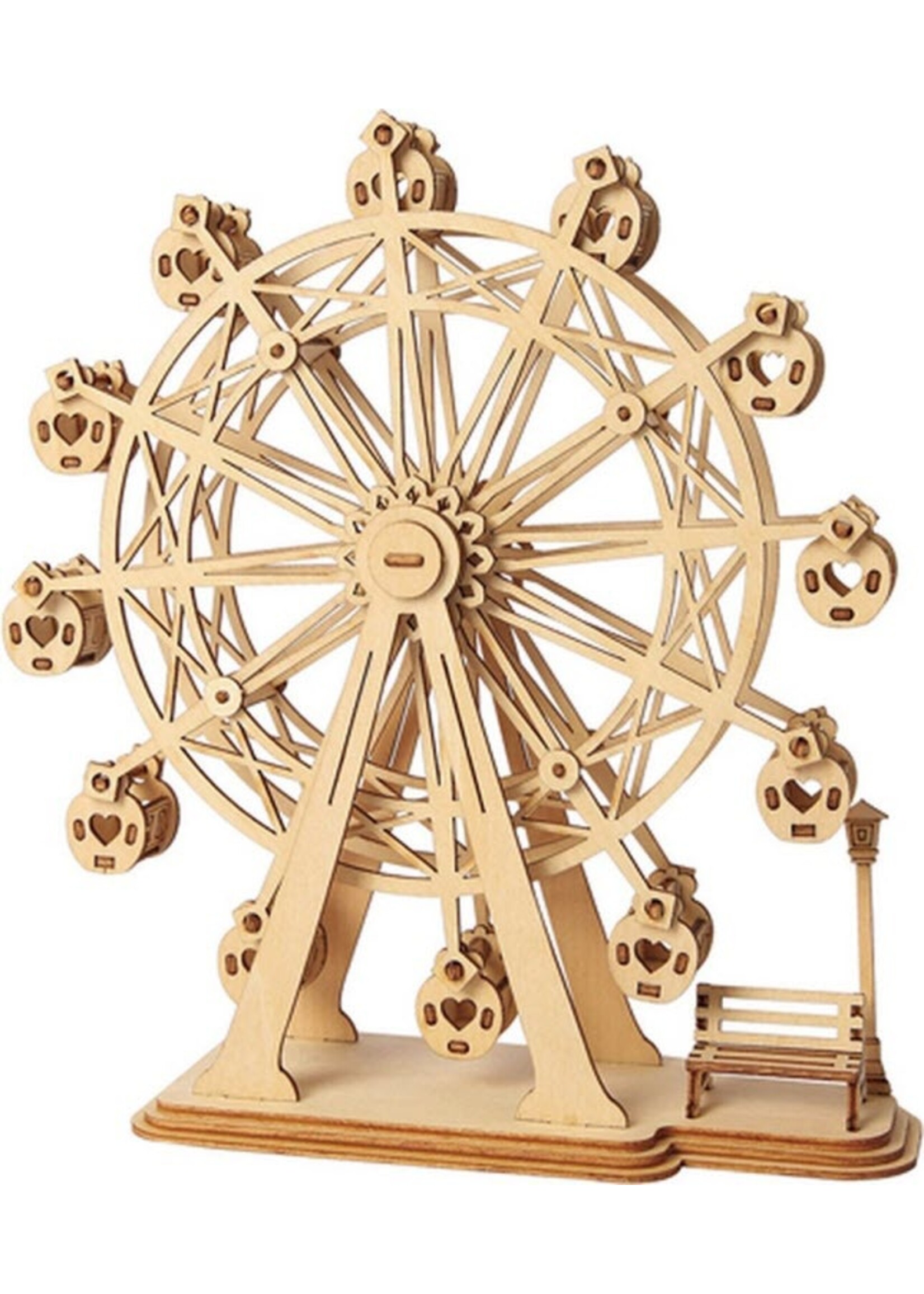 Rolife Robotime - Ferris Wheel (houten bouwpakket)