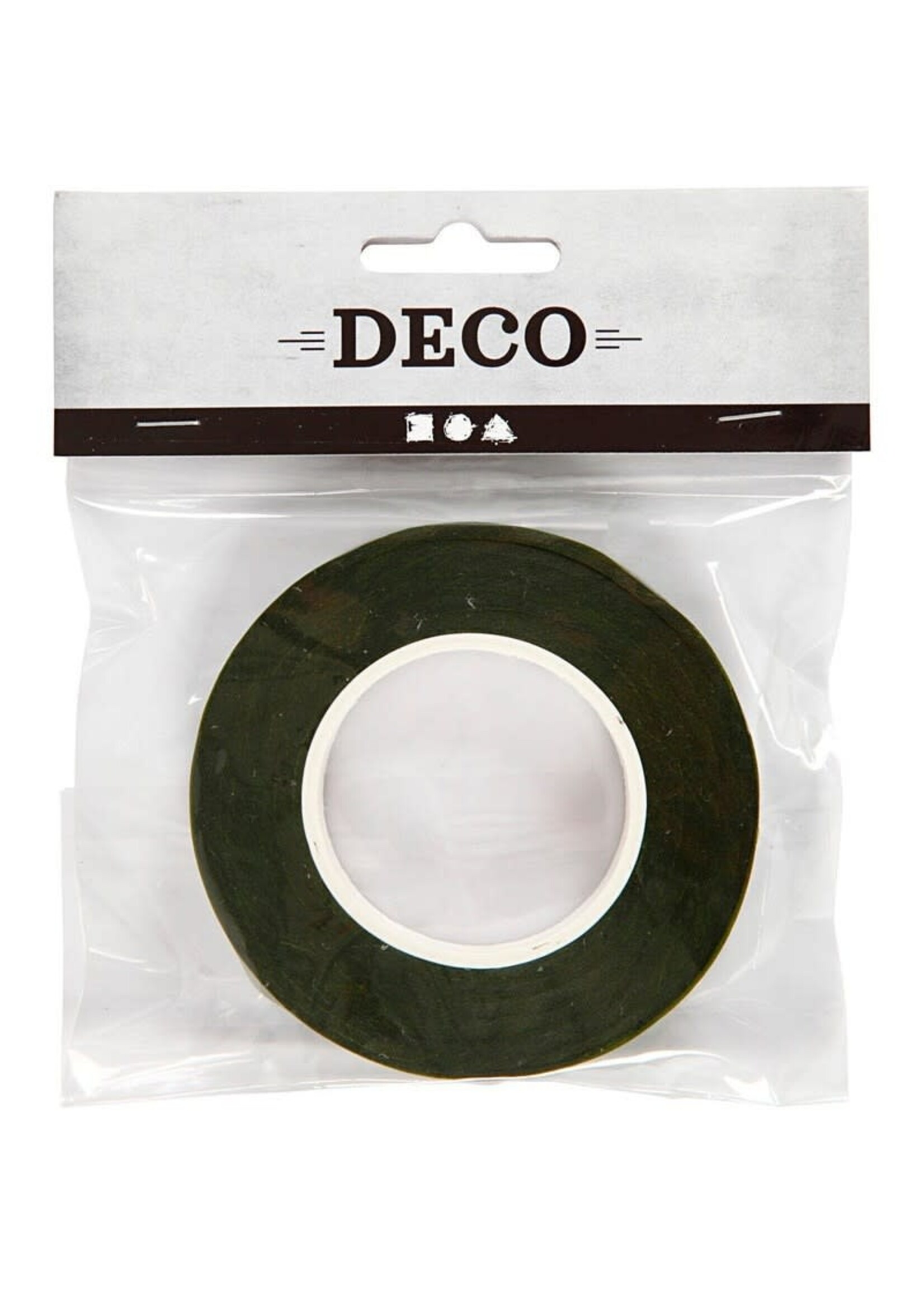 CChobby Creativ Company Floral Tape 12mm × 27 m Donkergroen