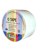 JeJe Dubbelzijdig tape (65 mm, 15 meter, Easy tear)
