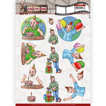 Yvonne Creations 3D Cutting Sheet - Yvonne Creations - Big Guys - Back in Time - Party