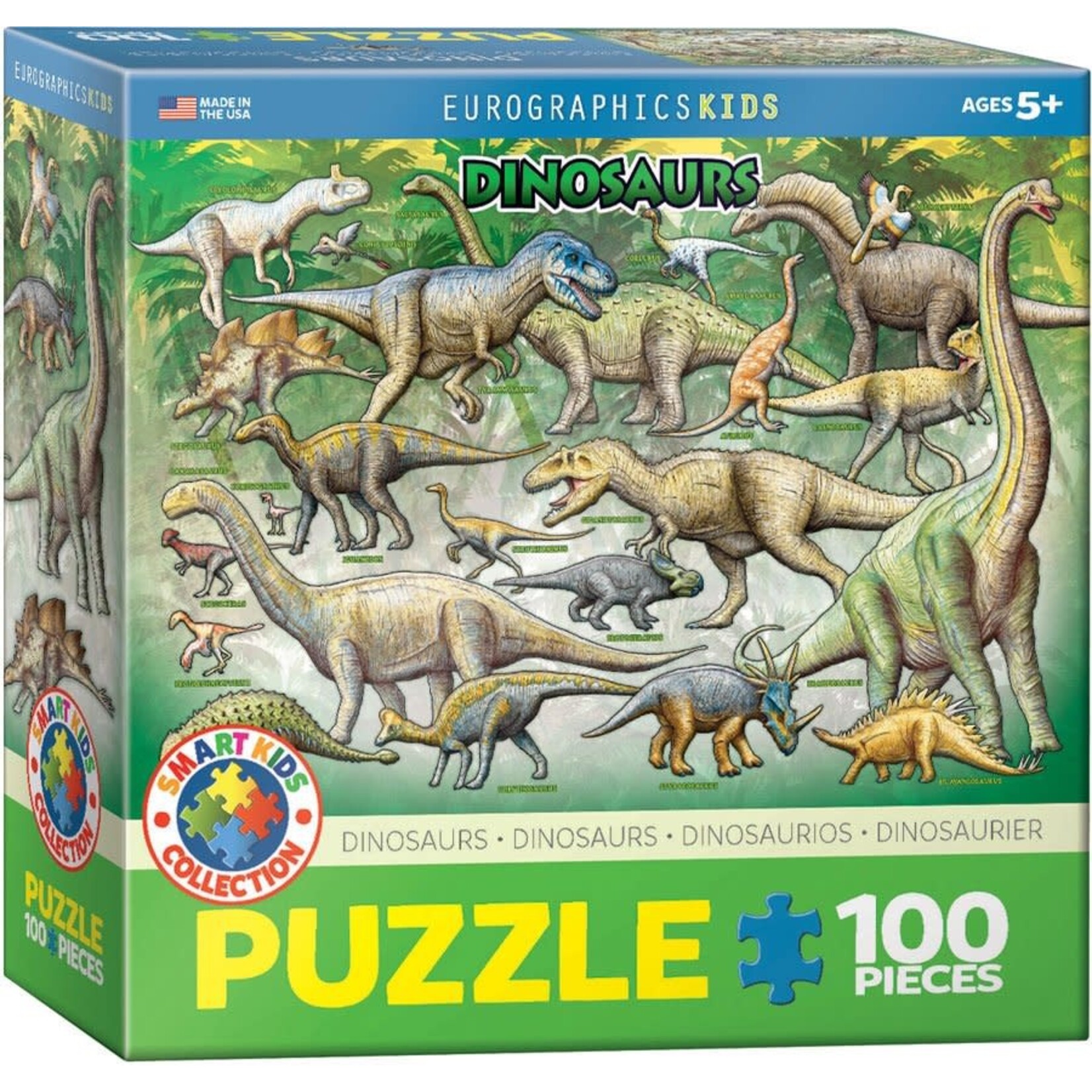 Eurographics Eurographics Kids Puzzel Dinosauriërs