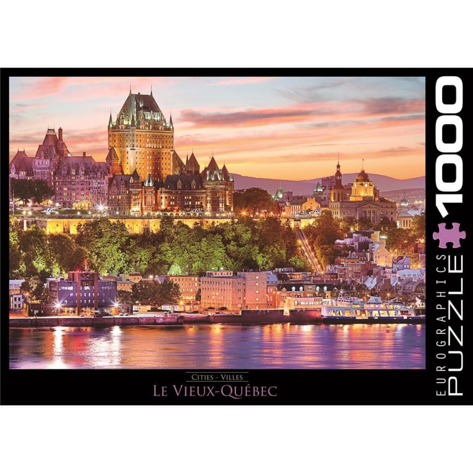 Eurographics Eurographics puzzel Le vieux Québec (1000 stukjes)