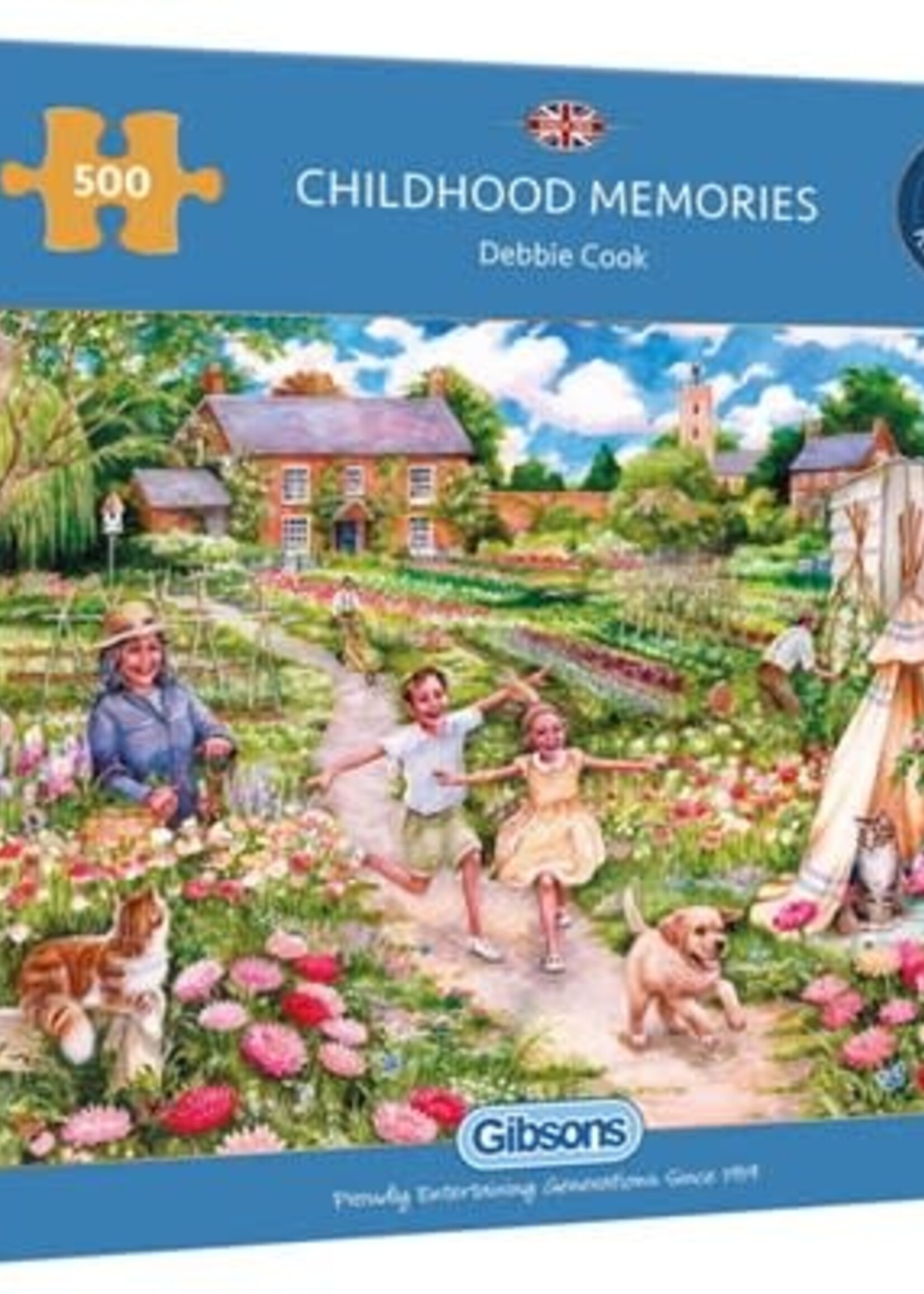 Gibsons Gibsons puzzel Childhood Memories (100 XXL stukjes)