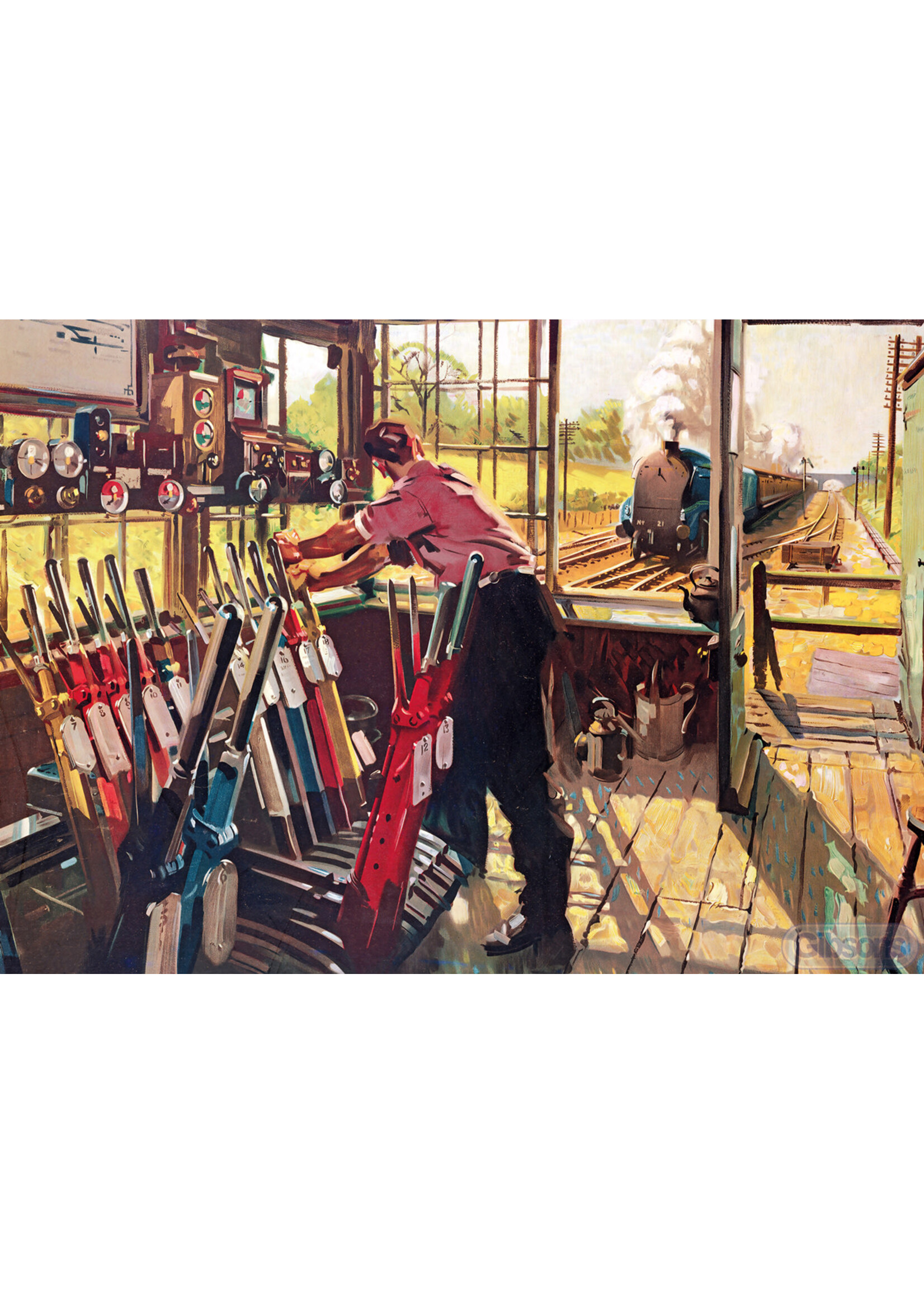 Gibsons Gibsons Puzzel On Early Shift (500 stukjes)